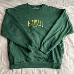 BRANDY MELVILLE HAWAII CREWNECK